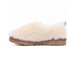 HAILEY FLUFF SLIPPERS NATURAL