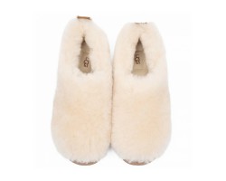 HAILEY FLUFF SLIPPERS NATURAL