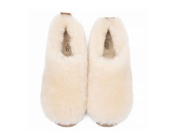 HAILEY FLUFF SLIPPERS NATURAL