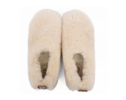 HAILEY FLUFF SLIPPERS NATURAL