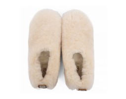 HAILEY FLUFF SLIPPERS NATURAL