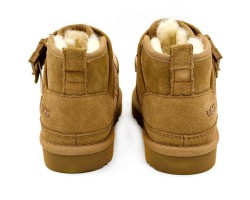 UGG KIDS BOOTS NEUMEL SNAPBACK CHESTNUT