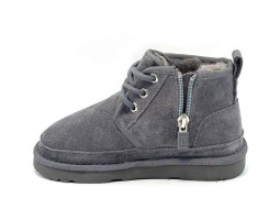 UGG KIDS BOOTS NEUMEL II ZIP GREY