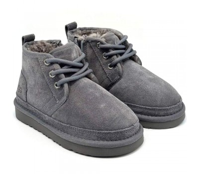 UGG KIDS BOOTS NEUMEL II ZIP GREY