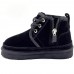 UGG KIDS BOOTS NEUMEL II ZIP BLACK