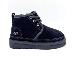 UGG KIDS BOOTS NEUMEL II ZIP BLACK