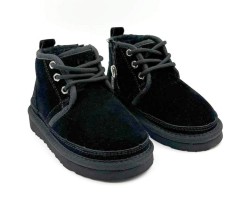 UGG KIDS BOOTS NEUMEL II ZIP BLACK