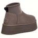 UGG CLASSIC MINI DIPPER THUNDERCLOUD