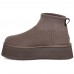 UGG CLASSIC MINI DIPPER THUNDERCLOUD