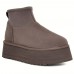 UGG CLASSIC MINI DIPPER THUNDERCLOUD