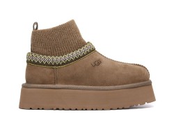 UGG CLASSIC TAZZ KNIT CHESTNUT ANTILOPE