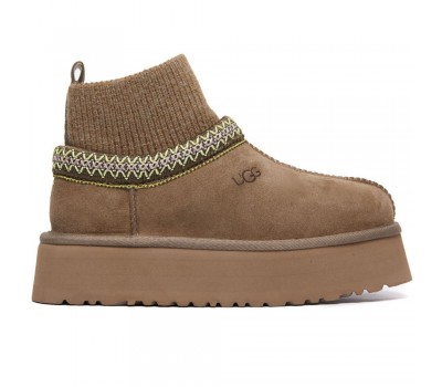 UGG CLASSIC TAZZ KNIT CHESTNUT ANTILOPE