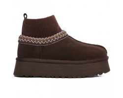 UGG CLASSIC TAZZ KNIT CHOCOLATE