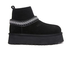 UGG CLASSIC TAZZ KNIT BLACK