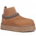 UGG CLASSIC TAZZ KNIT CHESTNUT