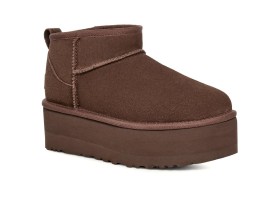 UGG CLASSIC ULTRA MINI PLATFORM CHOCOLATE