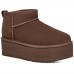 UGG CLASSIC ULTRA MINI PLATFORM CHOCOLATE