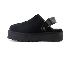 UGG GOLDENSTAR CLOG PLATFORM BLACK