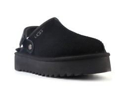 UGG GOLDENSTAR CLOG PLATFORM BLACK