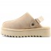 Ugg Goldenstar Clog Platform Sand с мехом