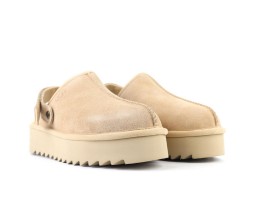 UGG GOLDENSTAR CLOG PLATFORM SAND