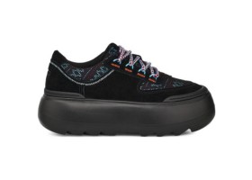 UGG MARIN MEGA LACE HERITAGE BRAID BLACK