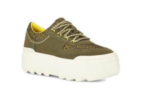 UGG MARIN MEGA LACE HERITAGE BRAID BURNT OLIVE