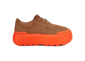 UGG MARIN MEGA LACE HERITAGE BRAID ORANGE SODA