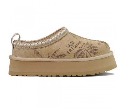 UGG WOMEN'S TASMAN TAZZ PLATFORM EREWHON SAND