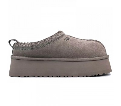 UGG WOMEN'S TASMAN TAZZ PLATFORM SMOKE