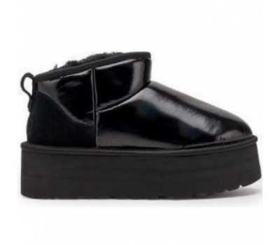 CLASSIC ULTRA MINI PLATFORM  HIGH SHINE BLACK