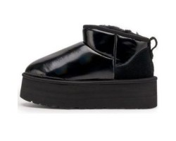 CLASSIC ULTRA MINI PLATFORM  HIGH SHINE BLACK