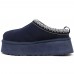 UGG WOMEN'S TASMAN TAZZ PLATFORM NAVY