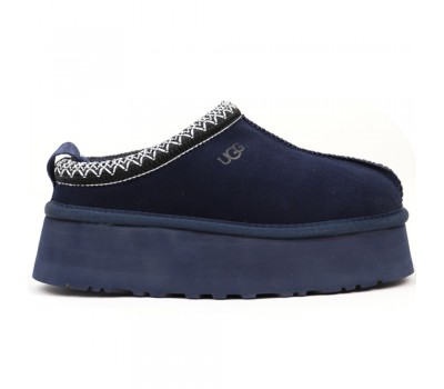 UGG WOMEN'S TASMAN TAZZ PLATFORM NAVY