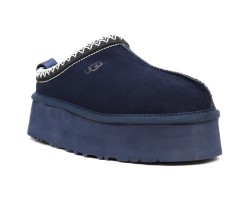 UGG WOMEN'S TASMAN TAZZ PLATFORM NAVY