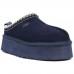 UGG WOMEN'S TASMAN TAZZ PLATFORM NAVY