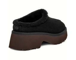 WOMEN'S NEW HEIGHTS COZY CLOG BLACK