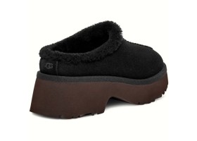 WOMEN'S NEW HEIGHTS COZY CLOG BLACK