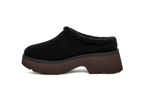 WOMEN'S NEW HEIGHTS COZY CLOG BLACK