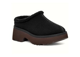 WOMEN'S NEW HEIGHTS COZY CLOG BLACK