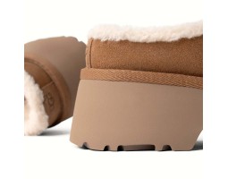 WOMEN'S NEW HEIGHTS COZY CLOG CHESTNUT