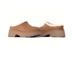 WOMEN'S NEW HEIGHTS COZY CLOG CHESTNUT