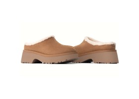 WOMEN'S NEW HEIGHTS COZY CLOG CHESTNUT