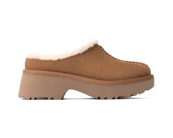 WOMEN'S NEW HEIGHTS COZY CLOG CHESTNUT