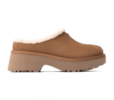 WOMEN'S NEW HEIGHTS COZY CLOG CHESTNUT