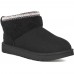 UGG CLASSIC ULTRA MINI LACK MAXI CURLY BOOT BLACK