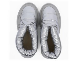 UGG CLASSIC MINI BLOW SILVER