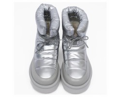 UGG CLASSIC MINI BLOW SILVER