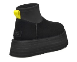 UGG CLASSIC MINI DIPPER BLACK