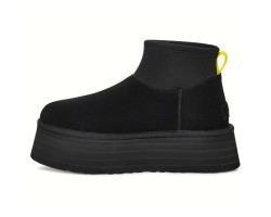 UGG CLASSIC MINI DIPPER BLACK